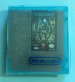 The Blues Brothers Nintendo NES ottime condizioni con custodia testato e funzionante