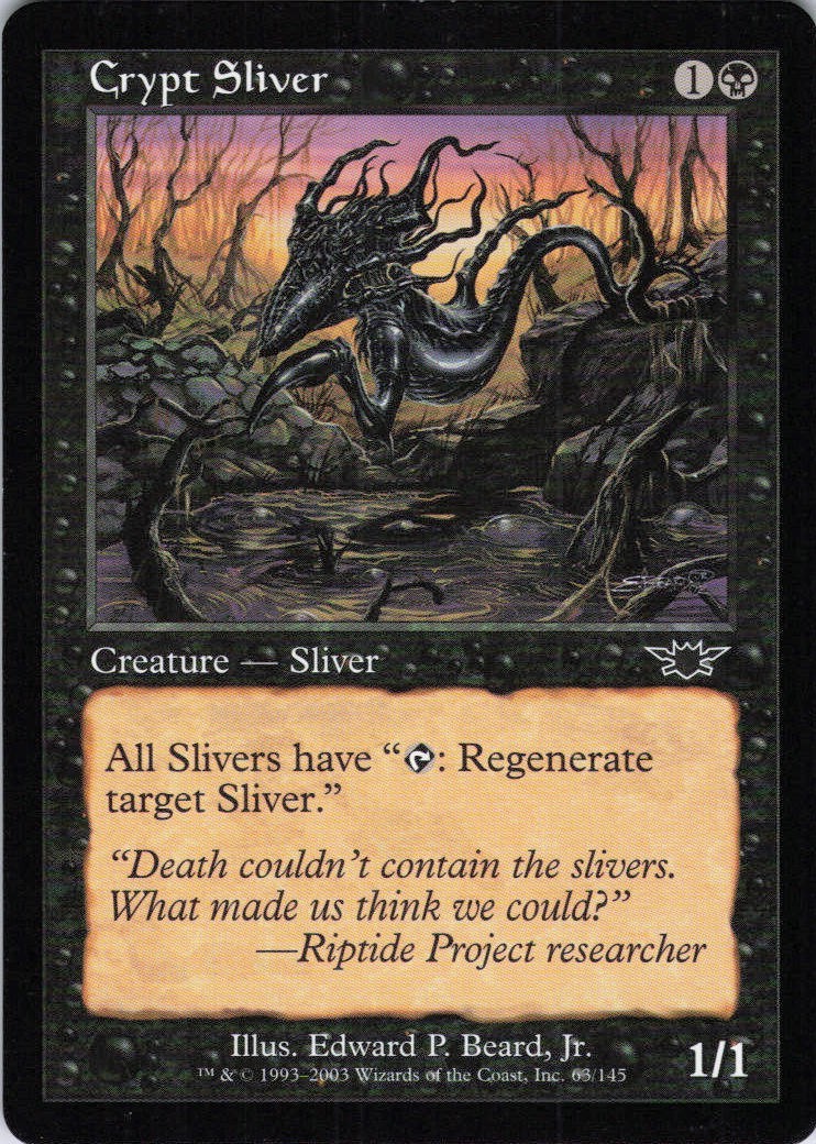 MTG Crypt Sliver (63) | NM | Legions {LGN}