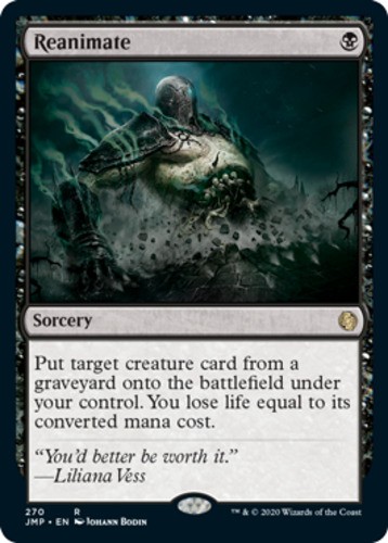 Reanimate NM, English MTG Jumpstart