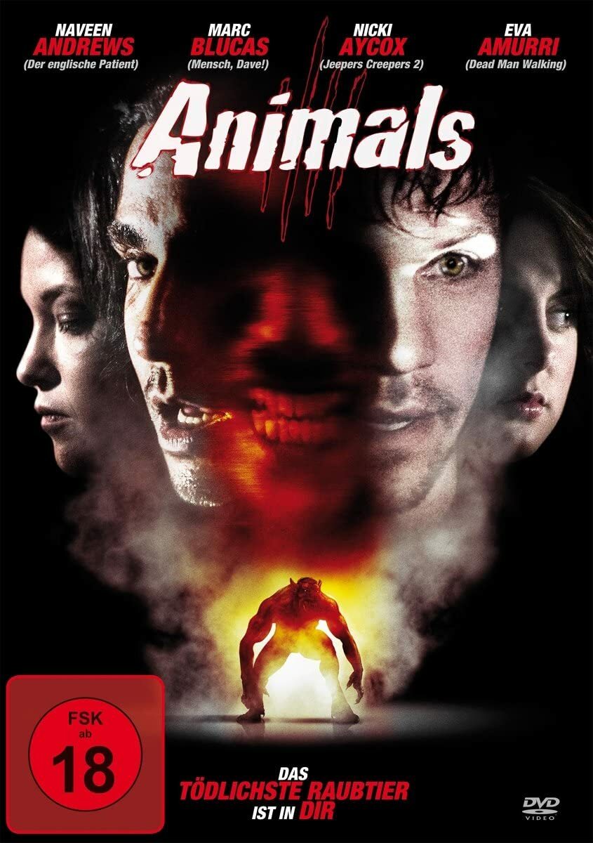 Animals - NEW DVD - Horror - Naveen Andrews - Marc Blucas - Nicki Aycox - 2009
