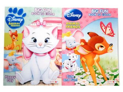 Disney Animal Friends Kids Coloring Book Activity Books ...