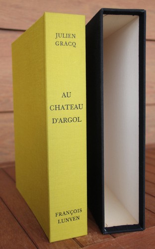 Julien Gracq François Lunven Livre Au château d'Argol 15 gravures eaux-fortes **