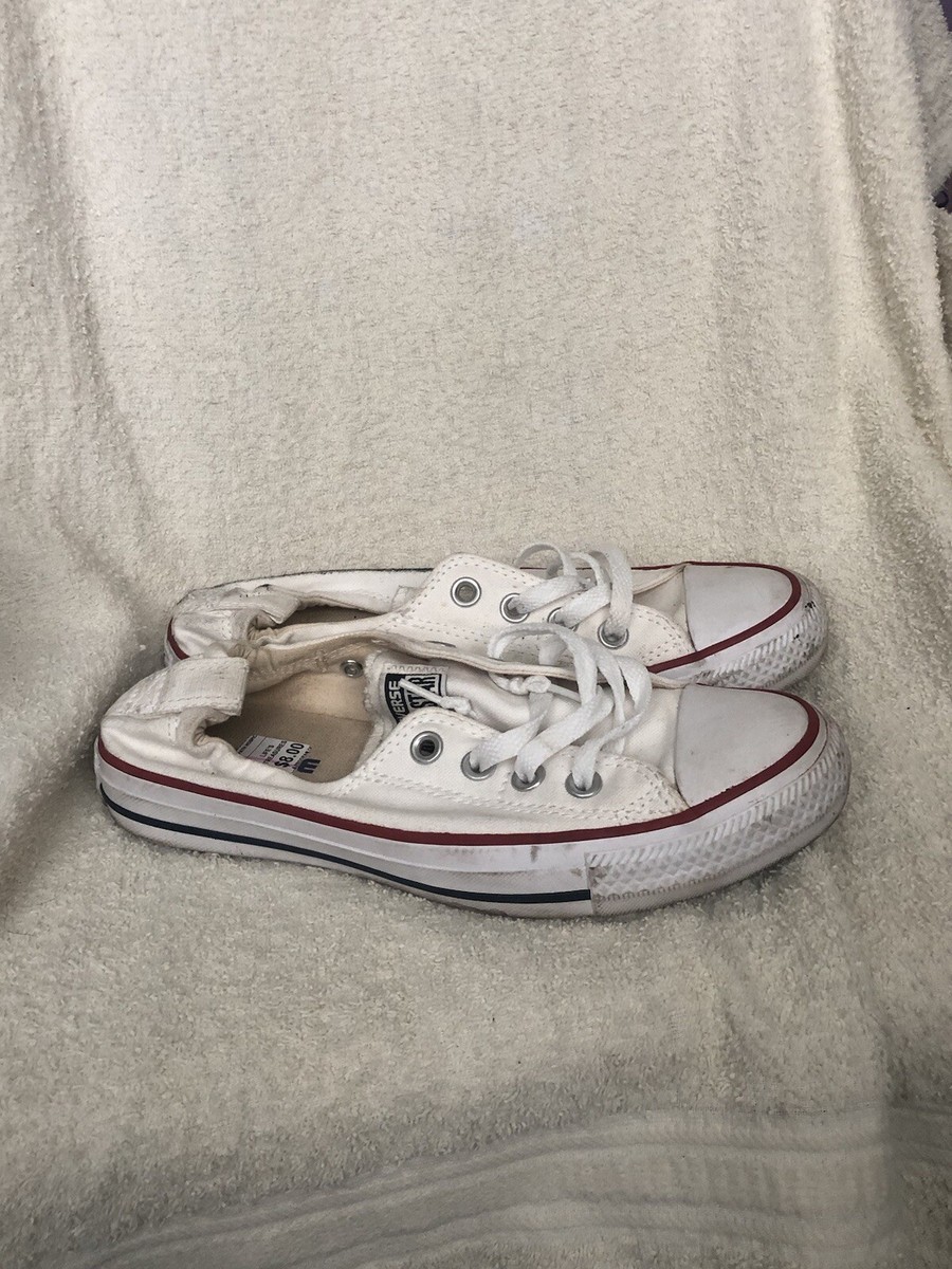 White Converse All Star Shoreline size 7 converse chuck taylor all star shoreline white lace-up  main image 4