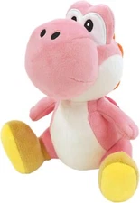 San-Ei Boeki Super Mario ALL STAR COLLECTION Pink Yoshi S doll Plush Toy AC46