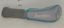 Tour Edge Lady Edge 7H Hybrid Headcover Gray Blue Golf Club Head Cover