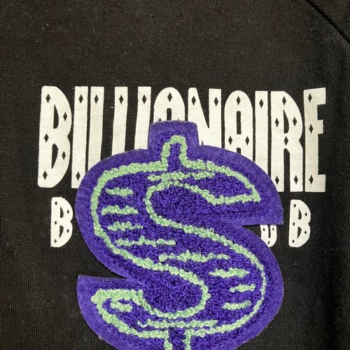 Billionaire Boys Club 3/4 Sleeve Graphic T-Shirt Dollar Logo XXL Black Patch - Picture 2 of 10