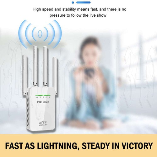 1200Mbps WiFi Range Extender Repeater Wireless Amplifier Router Signal Booster - Picture 5 of 14