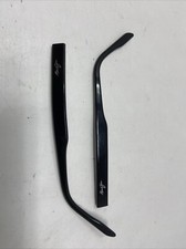 MAUI JIM SHAVE ICE MJ 533-02 GLOSS BLACK TEMPLE ARM PARTS  B91