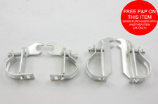 SET 4 LEVE RULLI LEVA FRENO STAFFA BARRA FRENI GUIDE FRENO, CLIP VINTAGE ROADSTER BICI