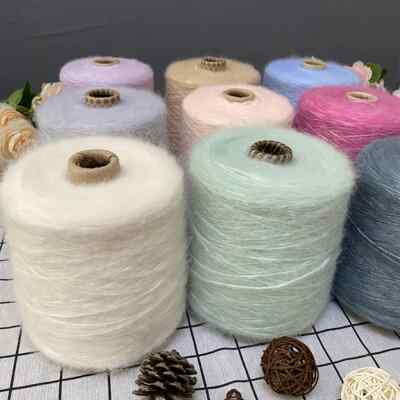 500G/PC Mohair Yarn Super Soft And Warm Baby Wool Crochet Yarn Anti-Pilling