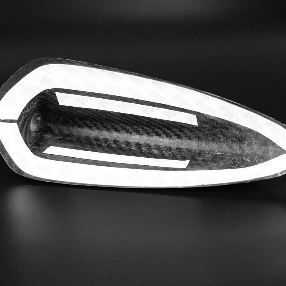 Cubierta de antena de aleta de tiburón de fibra de carbono negra para Mazda 3 Axela CX-3 CX-4 CX-5 CX-8 Foto 4 de 4