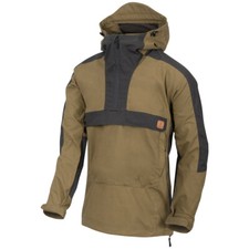 Helikon-Tex Woodsman Anorak Jacket Mens Breathable Lightweight Coyote Ash Grey