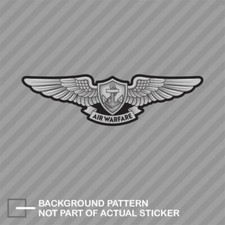 EAWS Enlisted Aviation Warfare Specialist Badge Wings Sticker aviation badges