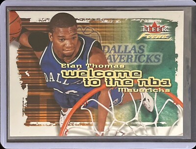 Etan Thomas - 2000-01 Fleer Focus Basketball - Welcome to the NBA - Rookie #11