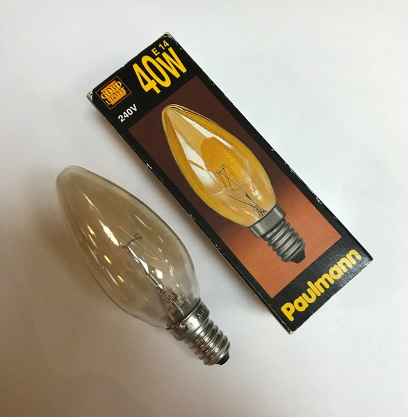 Paulmann GlüHlampe Kerze Gold 240V 40W E14 Kerzenlampe Gold Artikel-Nr.491.40-image