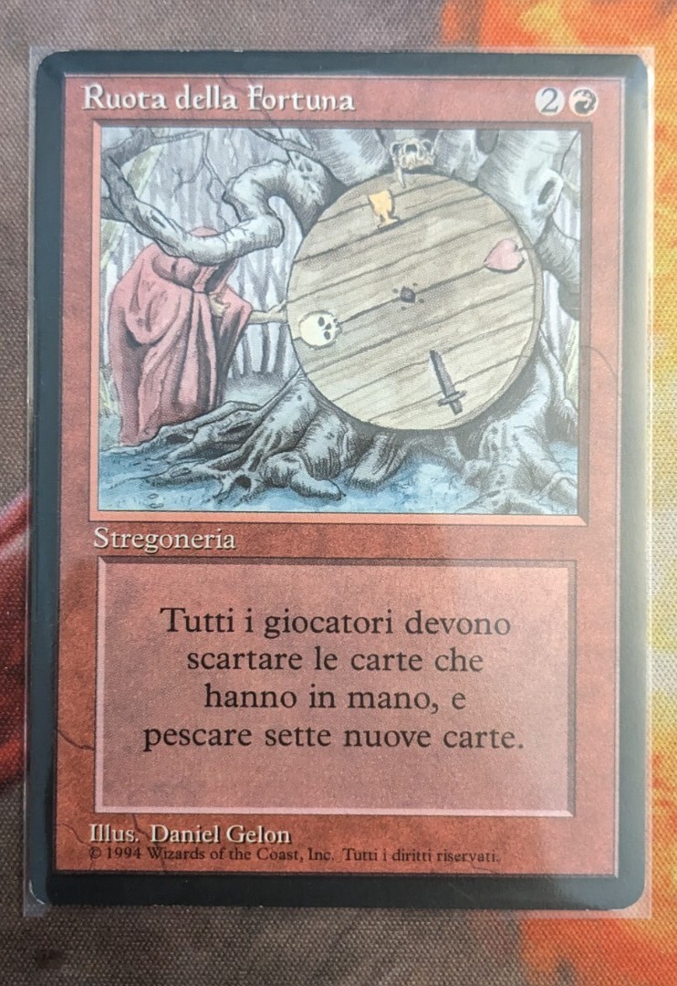 Wheel of Fortune FBB Beta Italian Vintage NEAR MINT