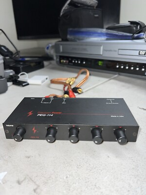 PEQ-114 4 Band Equalizer 