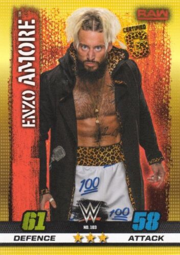 SLAM ATTAX 10th EDITION BASE / BASIC CARDS 81 TO 180 BY TOPPS CHOOSE - Picture 32 of 109