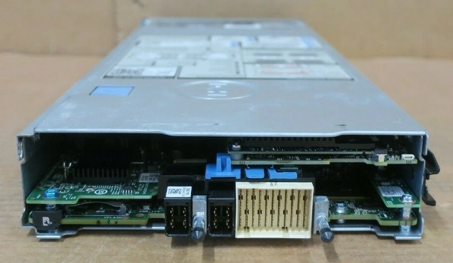 Dell PowerEdge M630 Blade Server 2x 8-Core E5-2640v3 2.60GHz 192GB RAM H330 RAID - Image 3 of 3