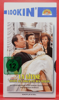 VHS-Video: La Gitane - Nichts als Ärger mit den Frauen - Claude Brasseur u. a.
