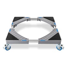Adjustable Fridge Trolley Wheels Washing Machine Base Roller Stand 4 Castor