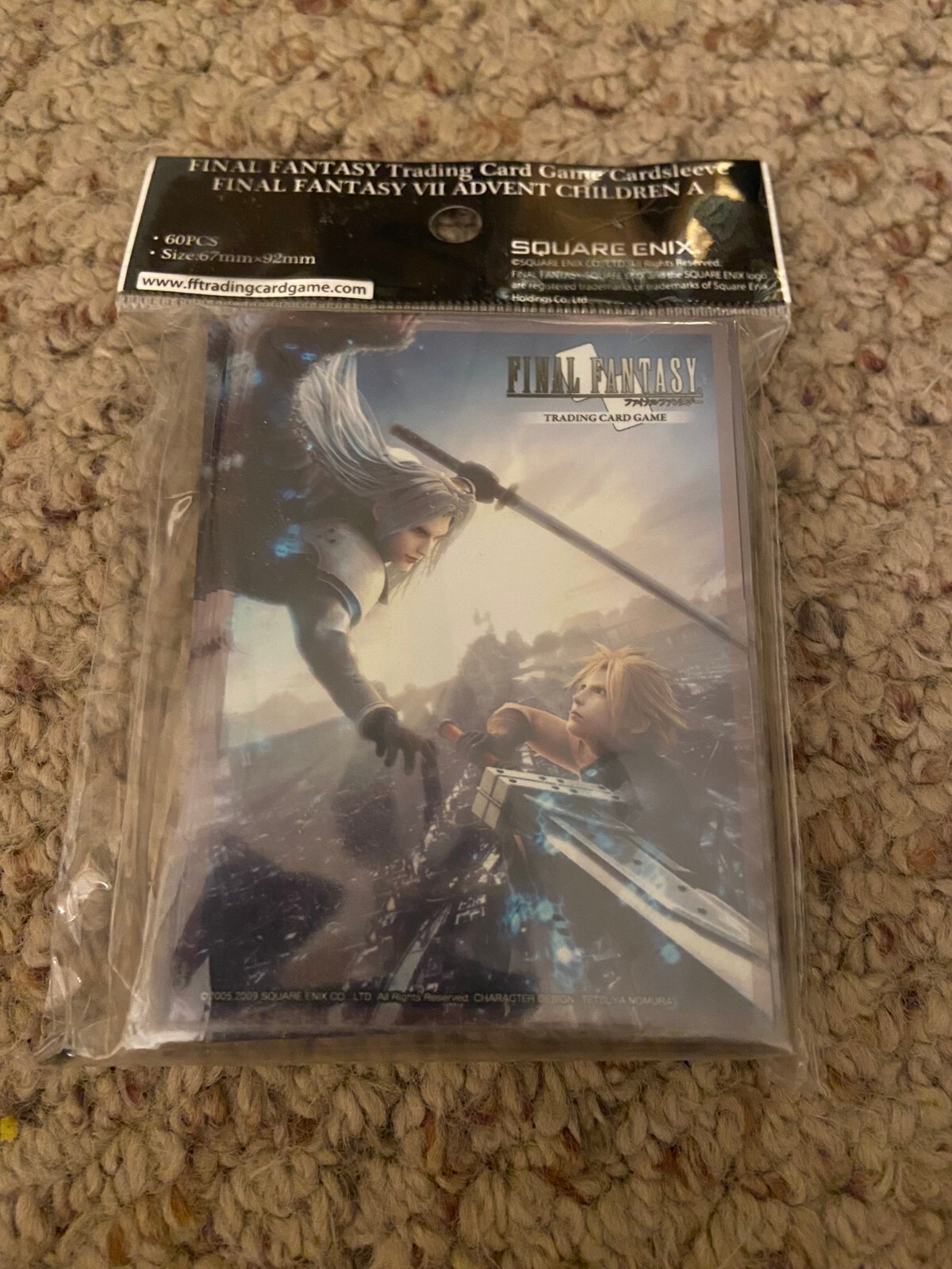 Final Fantasy VII Advent Children Cloud Sephiroth Sleeves - New - Final Fantasy