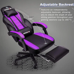 Big and Tall Gaming Chairs for Adults Ergonomic Video Game Chairs with footrest