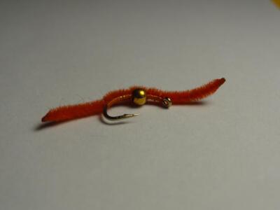 1 DOZ PW-2 BEADHEAD SAN JUAN WORM (SELECT YOUR SIZE & COLOR) Nymph