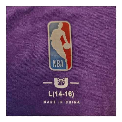 Limited Edition Rare NBA 2021 L.A. Lakers Lebron James T Shirt Sz Large 14/16 - Picture 3 of 10