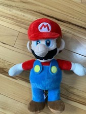Nintendo Super Mario Bros 15" MARIO Plush Stuffed Toy Doll Pre-owned