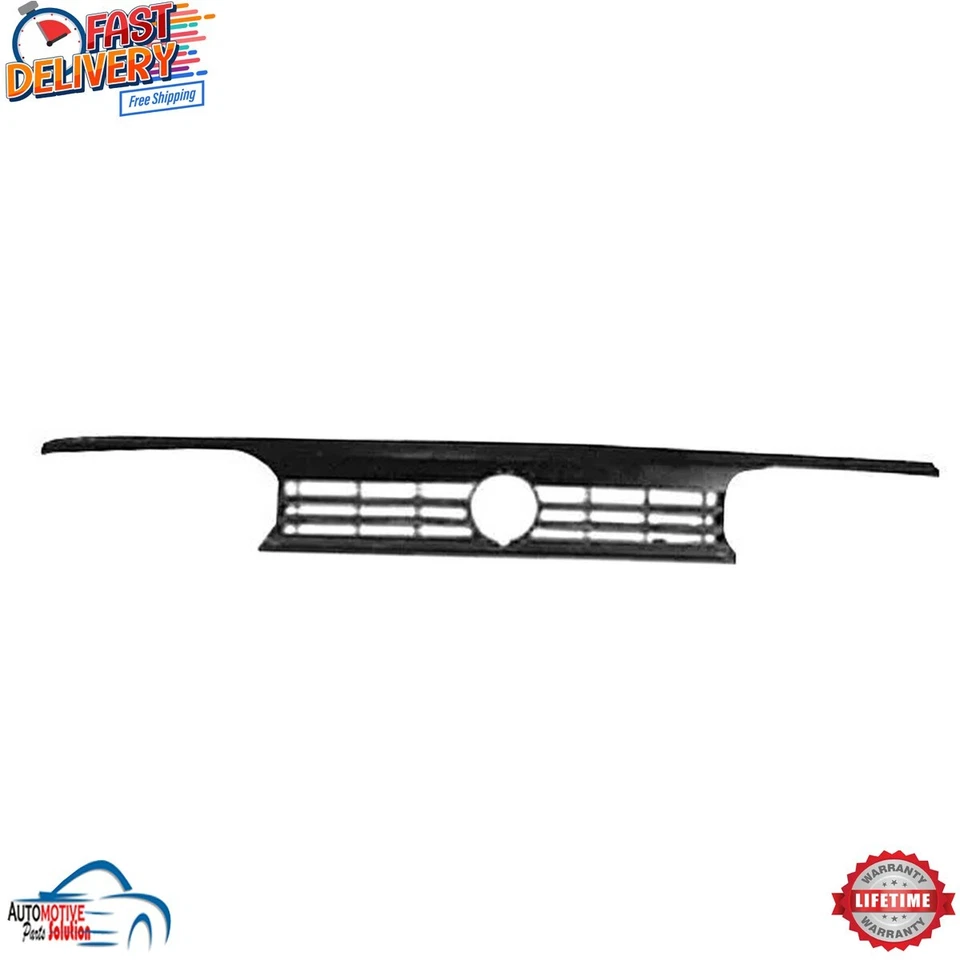 NEW FRONT GRILLE ASSEMBLY BLACK PLASTIC FOR 1993-1999 VOLKSWAGEN GOLF VW1200103 Foto 3 de 4