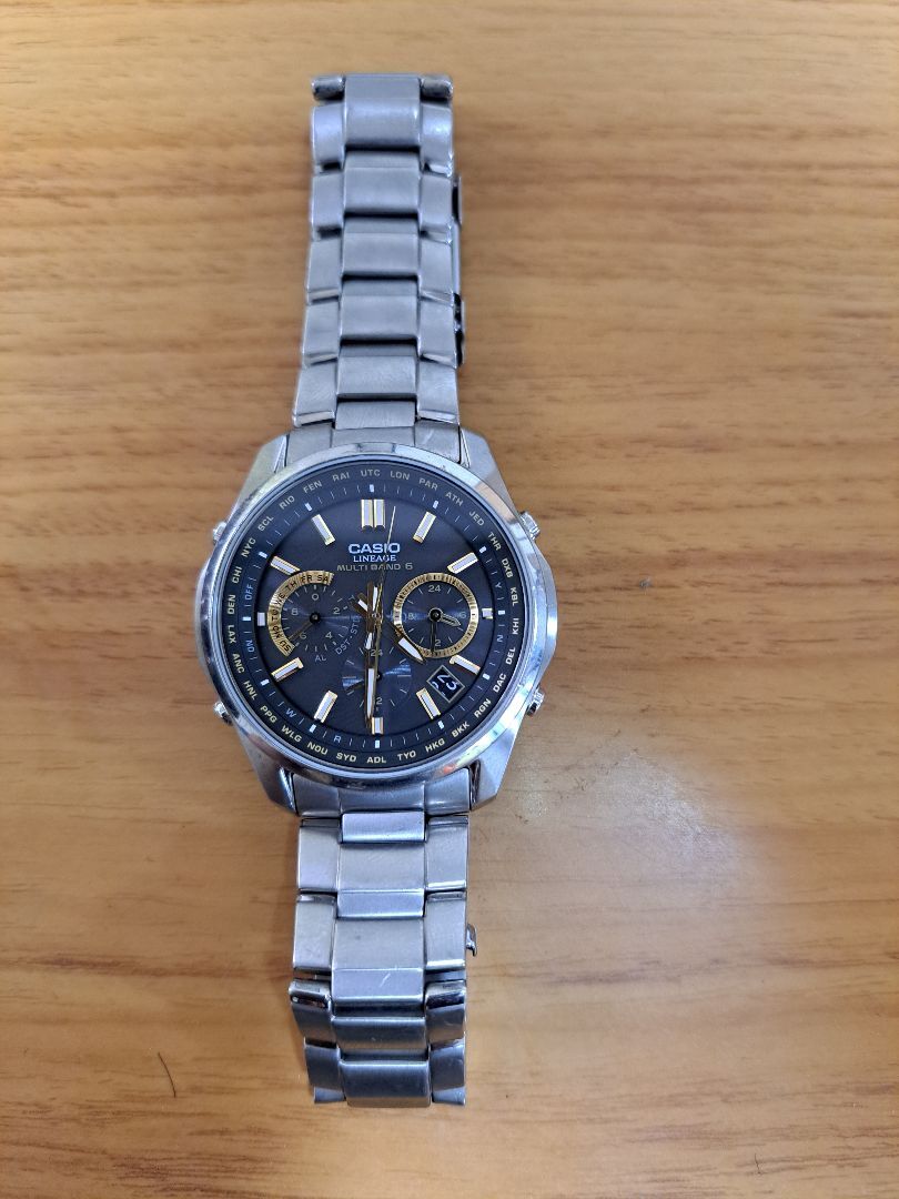 Casio Lineage Liw-M610Tse-1Ajf Analog Men Watch, Sapphire Crystal Glass, Solar P