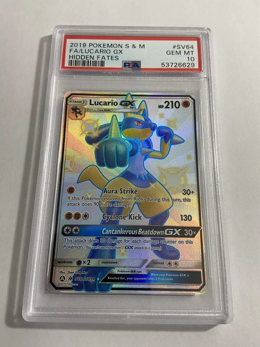 Lucario - Ultra Shiny GX #56 Pokemon Card