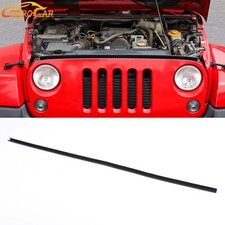 For 07-18 Jeep Wrangler Jk Body Front Grille Hood Above Grille Weather Strip