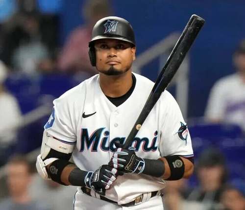 Luis Arraez Signed Miami Marlins Nike Style Jersey (JSA COA) 2xBatting Champion - Picture 5 of 7