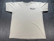 Beige BOARD HOUSE Port Aransas Texas Beach Supply Large Anvil Shirt Vintage