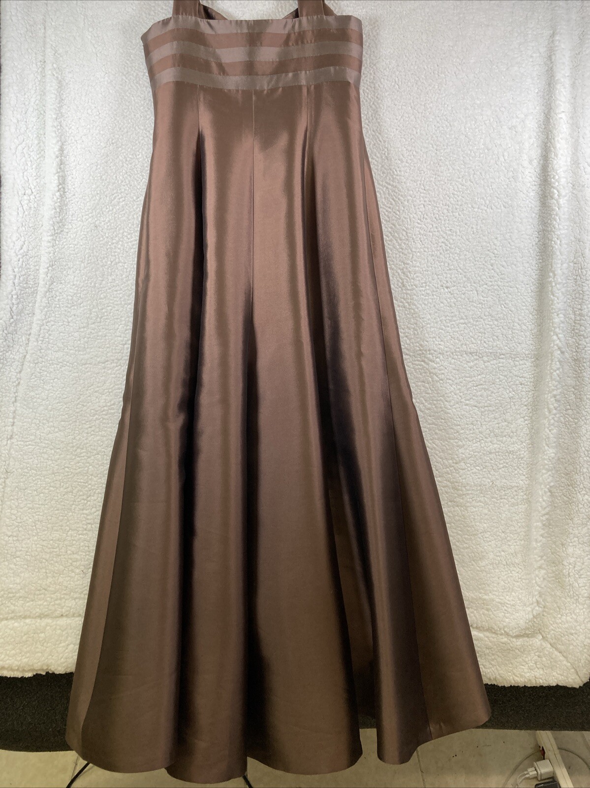 2pc Formal Evening Dress, Silk/Wool Blend Dress/Jacket, Mother of Bride Size 12