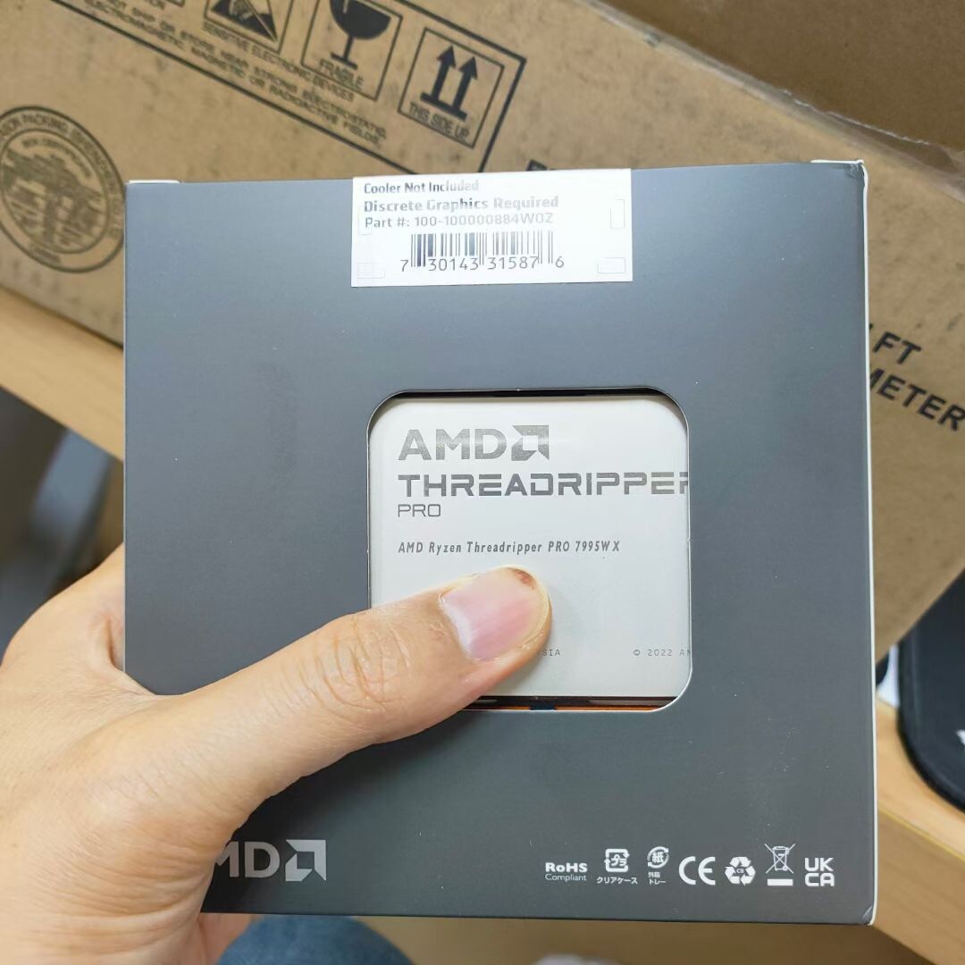 AMD Ryzen Threadripper PRO 7995WX CPU processor 5.15GHz 96 AMD Ryzen Threadripper PRO 7995WX CPU processor 5.15GHz 96