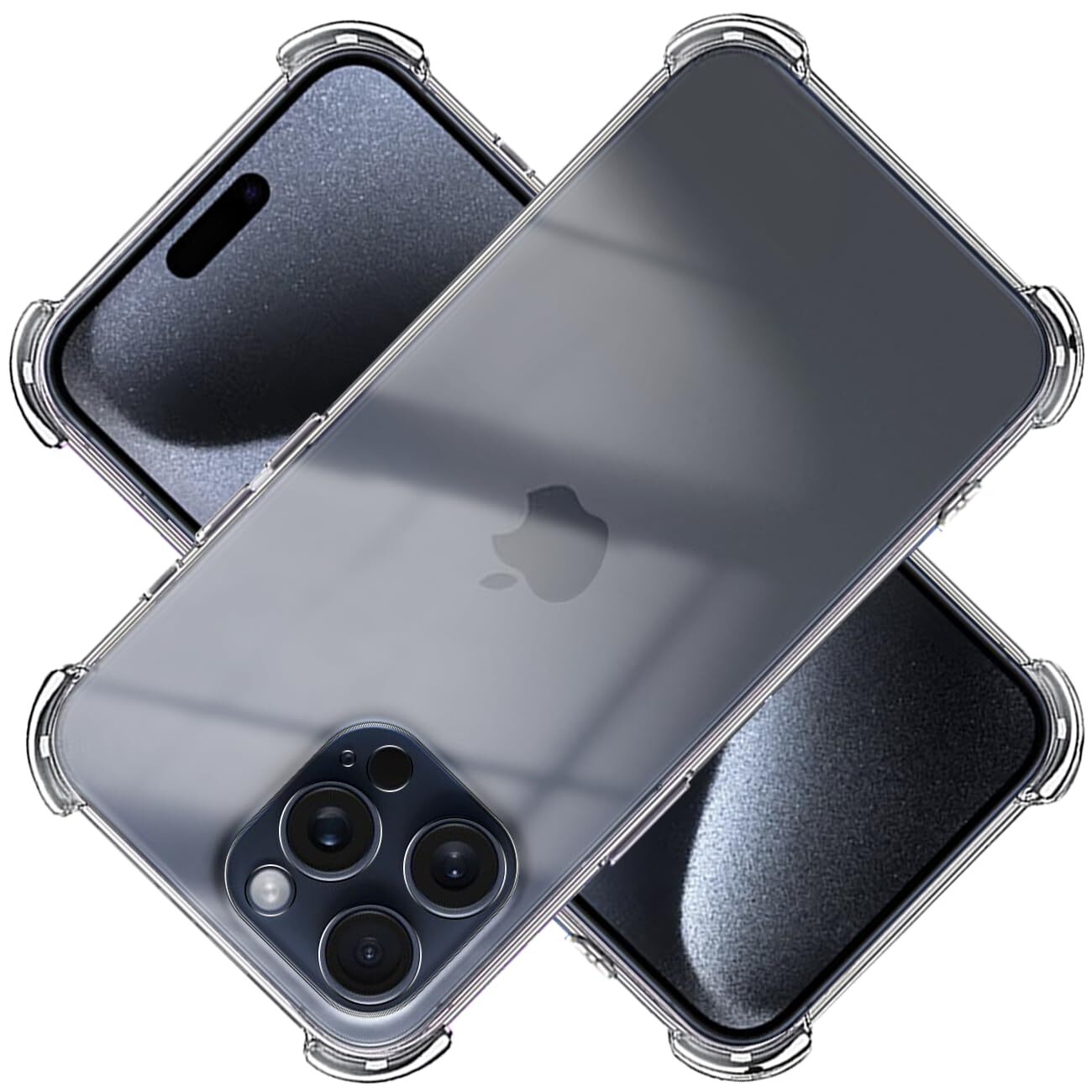 Compatible with iPhone 15 Pro Max Case Clear Case Apple for iPhone15 Pro Ma 785