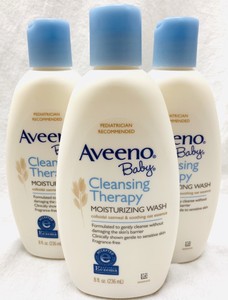 aveeno baby cleansing therapy moisturizing wash