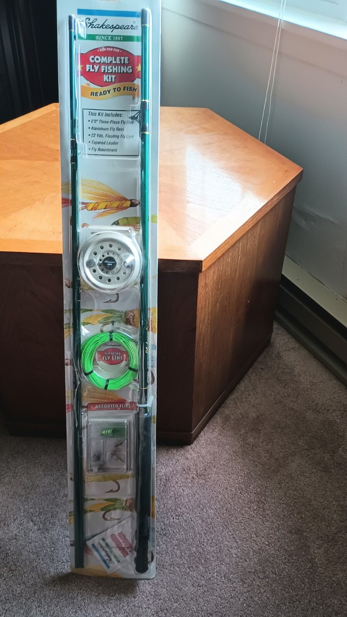 Fishing Shakespeare Fly Rod & Reel(1094) Complete Combo Kit in