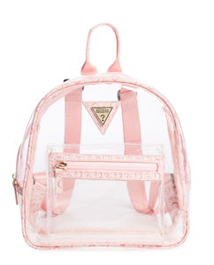 guess clear backpack