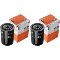 2X Mahle / Knecht OC 54 ÖLfilter Oil Filter