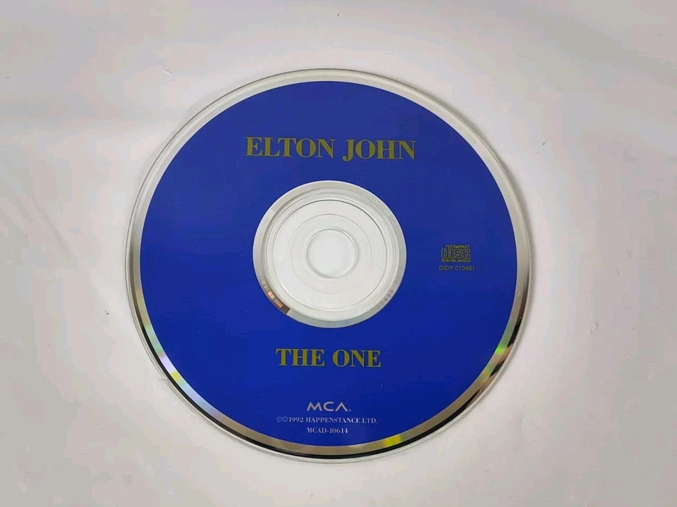 Elton John The One CD 1992 MCA Records USA Classic Rock Pop Vintage Foto 4 de 4