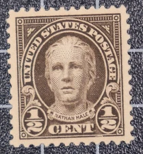 Scott 551 - .5 Cents Hale - MNH - PSE CERT 95 - SCV - $90.00
