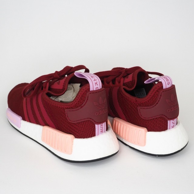 burgundy nmd womens