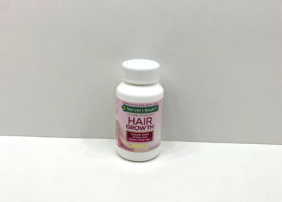 NEW Nature's Bounty Optimal Solutions Hair Growth Supplement SEALED 09/2026