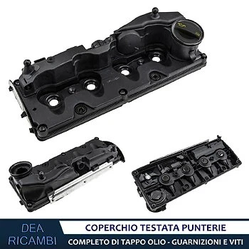 Coperchio Testata Motore Punterie per VW GOLF 6, PLUS 1.6 2.0 TDI 05-13 CPVW004 - Immagine 2 di 3