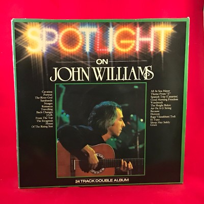 JOHN WILLIAMS Spotlight on 1978 UK double Vinyl LP Record best of Cavatina