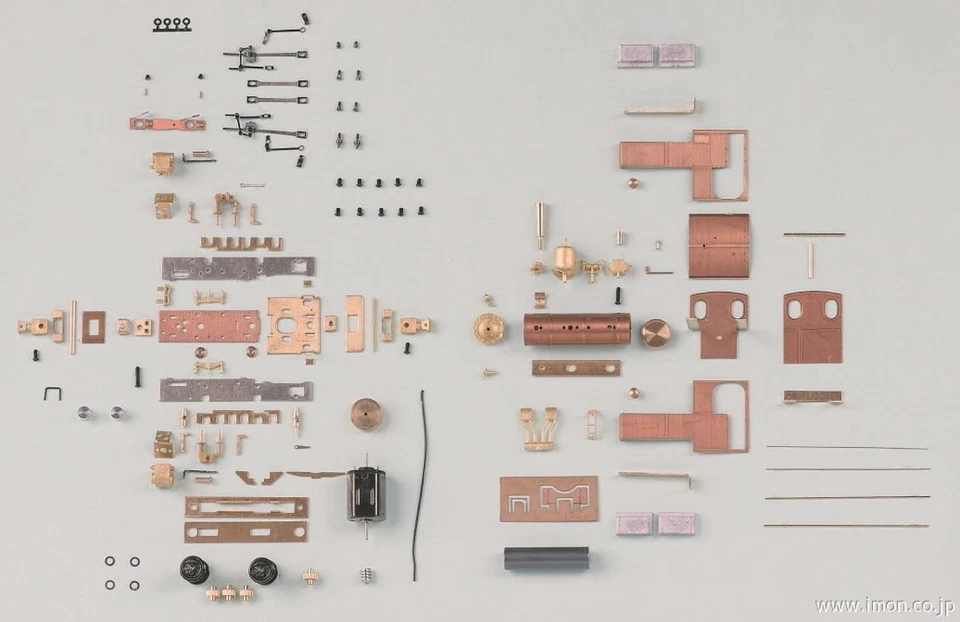 HOe Narrow Imon 0-4-0 Koppel O&K B-Tank Engine Kit Ikasa HOn30 Steam Locomotive - Image 3 of 4